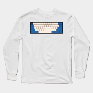 Mechanical Keyboard - Alpine F1 Team Colour Scheme Long Sleeve T-Shirt